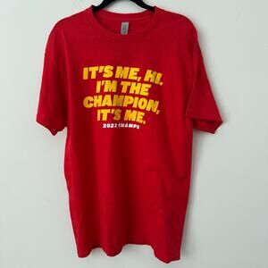 NWT BreakingT Mens Large NFL Kansas City Chiefs I’m The Champion Swifties